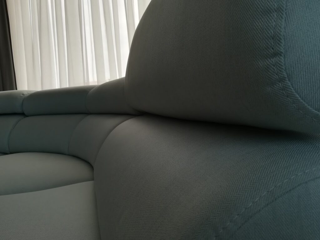 reconditionare coltar cu materiale textile